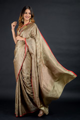 Cream Handwoven Saree_DSC2379
