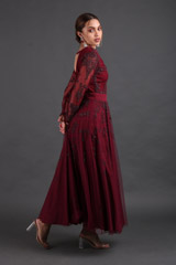 Wine Princess GownIMG_2439