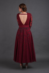 Wine Princess GownIMG_2447