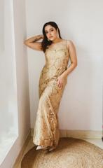 Beige Embroidered Jumpsuit2