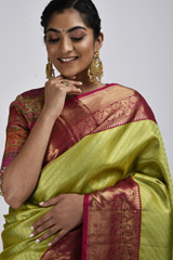 Green Silk Saree_DSC5049