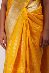 Yellow  Silk  SareeIMG_6703