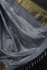 Grey Silk Saree_DSC4790