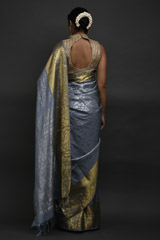 Grey Silk Saree_DSC4794