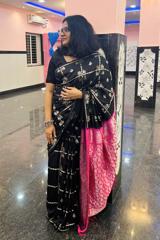 Black And Silver Saree6