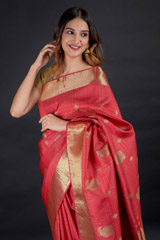 Pink Peacock Kanchivaram Saree_DSC2450