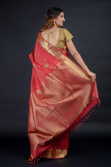 Pink Peacock Kanchivaram Saree_DSC2456