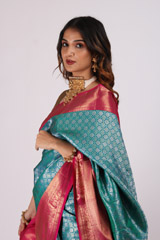 Green Kanchivaram SareeIMG_0040