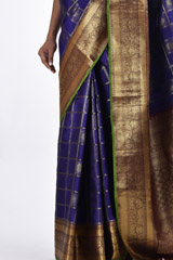 Blue Silk Saree_DSC4811