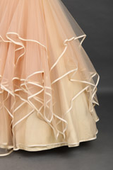 Peach One Shoulder GownIMG_1256