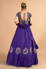 Studded Blouse Lehenga  SetDSC00372
