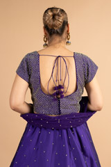 Studded Blouse Lehenga  SetDSC00374