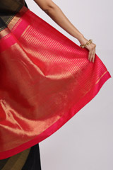 Black Kanchivaram SareeIMG_9927