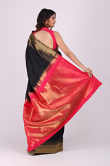 Black Kanchivaram SareeIMG_9929