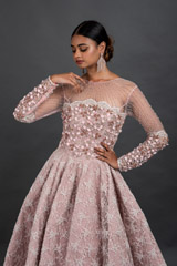 Peach Embellished Gown_DSC7495-Edit