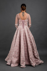 Peach Embellished Gown_DSC7508-Edit