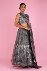 Moon Printed LehengaDSC01596