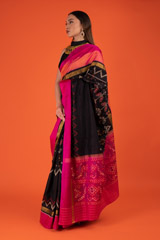 Black Ikat SareeDSC02531