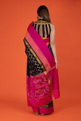Black Ikat SareeDSC02534