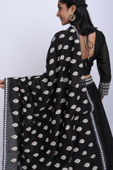 Black Embroidered Lehenga SetIMG_9387