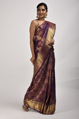 Purple Silk Saree_DSC4943