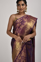 Purple Silk Saree_DSC4947