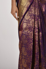 Purple Silk Saree_DSC4949