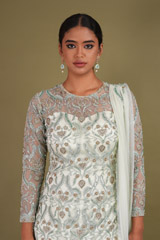 Mint Green Kurta SetDSC01567