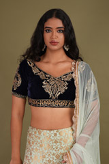 Mint Green Embellished LehengaDSC01630