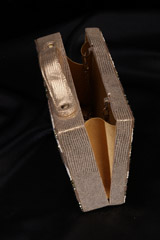 Embellished Fur Suede ClutchIMG_1784