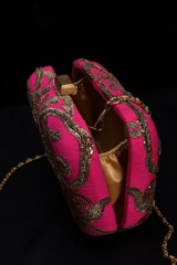 Fuchsia Melody ClutchIMG_1329