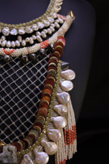 Pearl Beaded Neck PieceIMG_9495