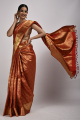Red Silk Saree2683_video