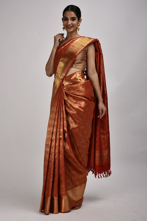 Red Silk Saree