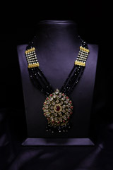 Necklace Set with Black BeadsIMG_0375