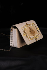 Beige Frame ClutchIMG_1973