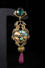Multicolor Stone EarringsIMG_0421