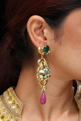 Multicolor Stone EarringsIMG_1072