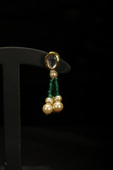 Green Beaded Necklace SetIMG_0749