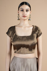 Princess Cut Brocade  BlouseDSC09682