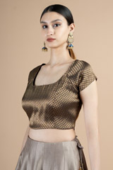 Princess Cut Brocade  BlouseDSC09683