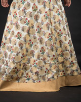 Cream Hand Block Printed Top Bottom Set_DSC2591