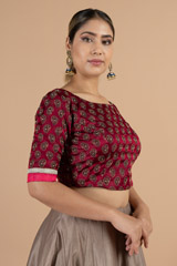 Maroon BlouseDSC07297