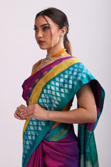 Purple Handwoven SareeIMG_7235