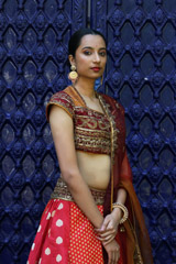 Red Banarasi LehengaIMG_3161
