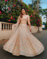 Blush Peach Lehenga
