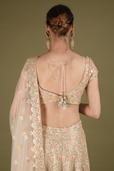 Blush Peach LehengaDSC02206