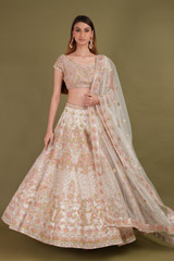 Ivory Lehenga Set