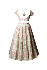 Green Foil Gota Lehenga4