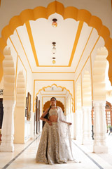 Grey Gota Foil LehengaDSC04072